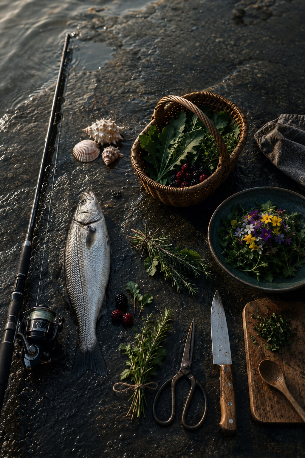 Pêcher, Cueillir & Cuisiner